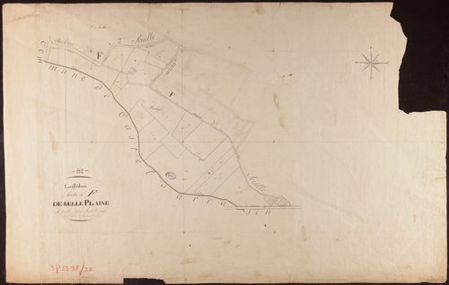 La Ville-Dieu-du-Temple - Section F - Belle Plaine, 4e feuille