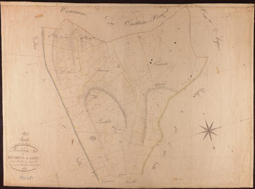 Lavit - Section B - Excobets et Lavit, 1ère feuille