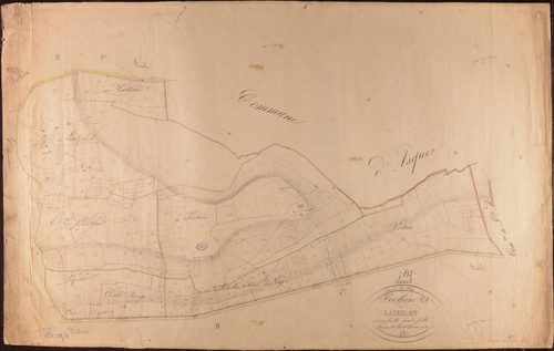 Lavit - Section C - Lauzelet, 1ère feuille