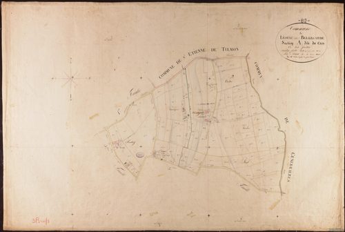 Léojac - Section A - Le Cros, 2e feuille
