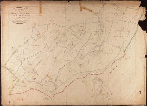 Léojac - Section B - Les Vergnous, 2e feuille