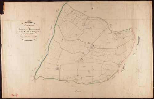 Léojac - Section C - Bellegarde, 2e feuille