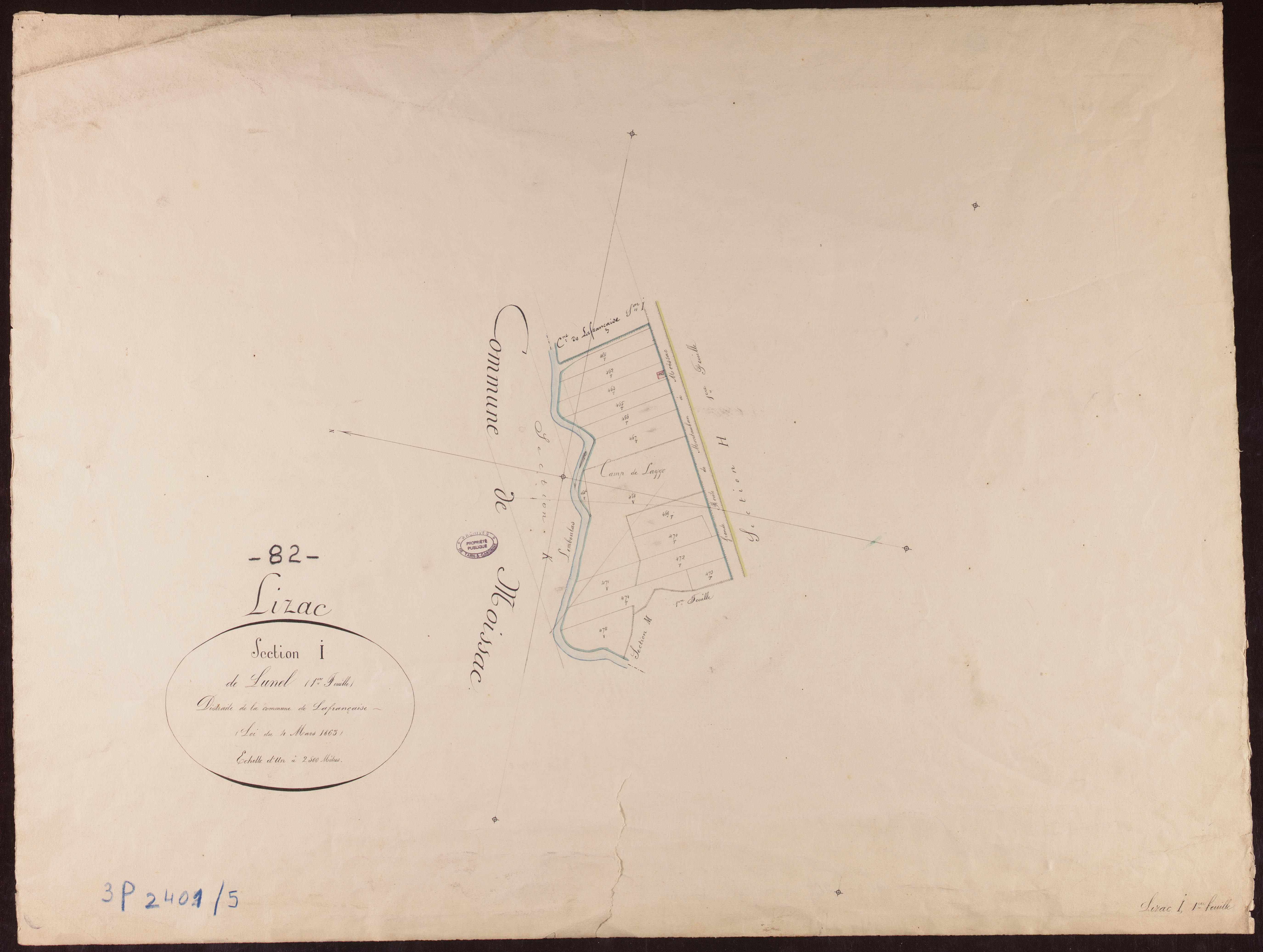 Lizac - Section I - Lunel