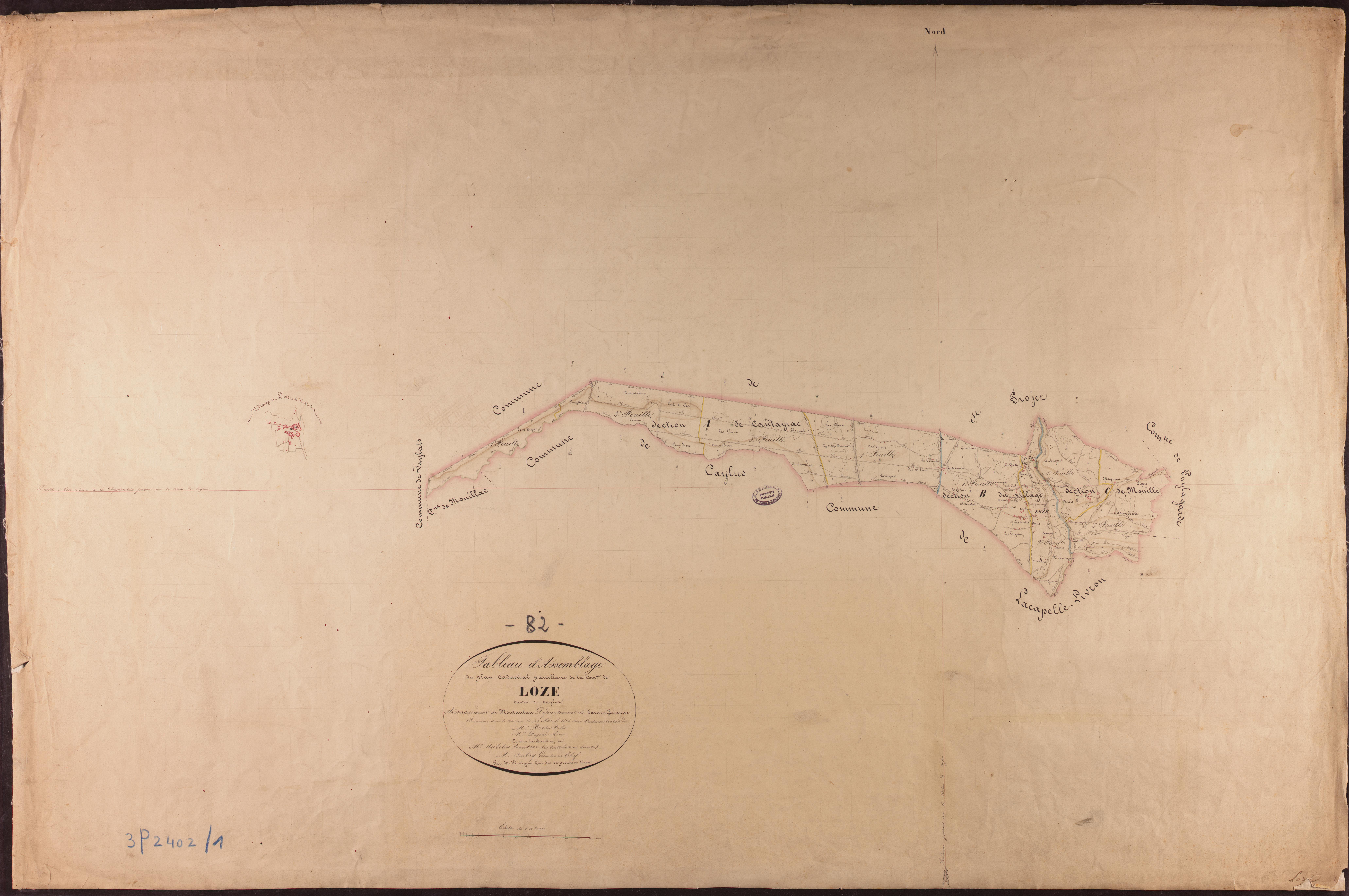 Loze - Tableau d'assemblage