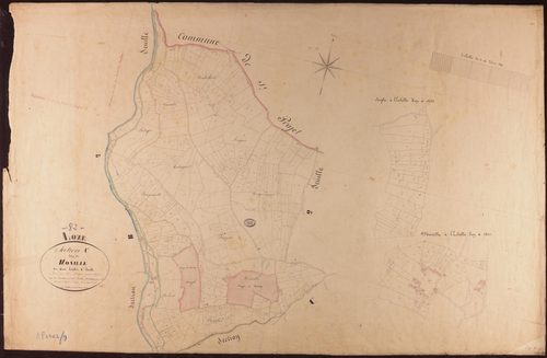 Loze - Section C - Monille, 1ère feuille
