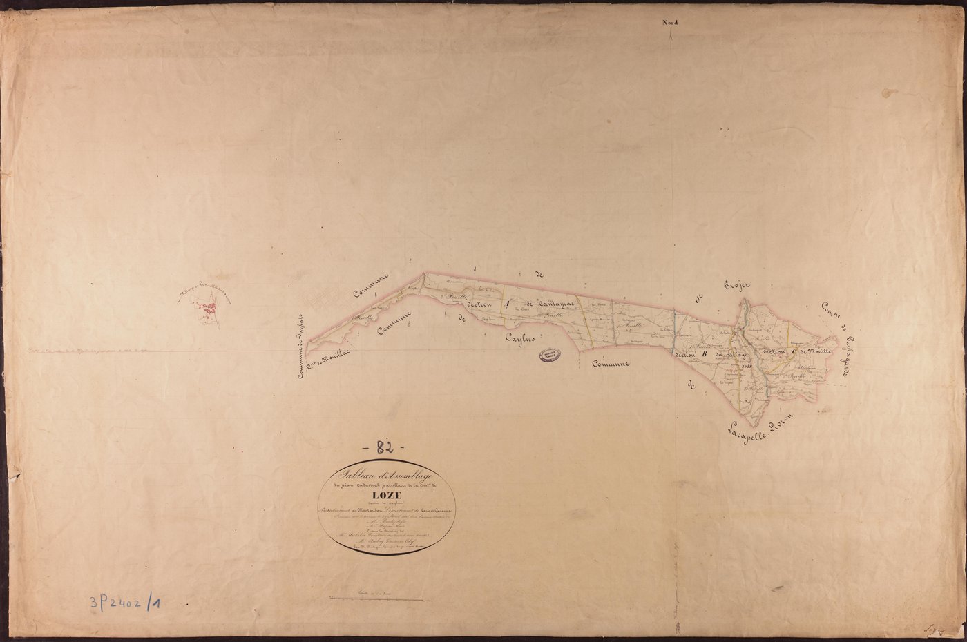 Loze - Tableau d'assemblage