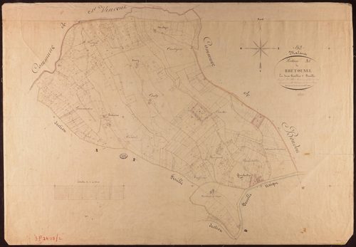 Malause - Section A - Bretounel, 1ère feuille