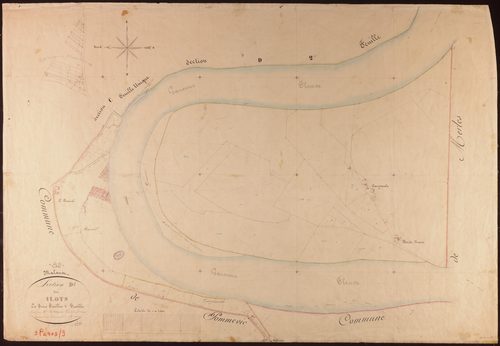 Malause - Section D - Les Ilôts, 1ère feuille
