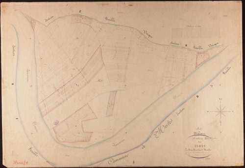 Malause - Section D - Les Ilôts, 2e feuille, 1ère partie
