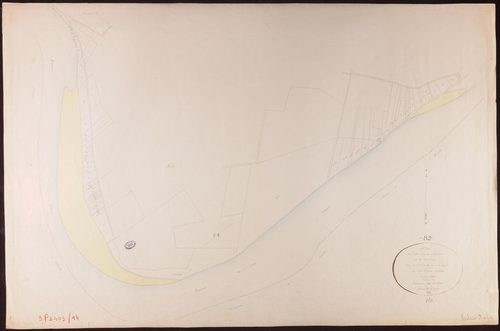 Malause - Section D - Les Ilôts, 2e feuille : alluvions et corrosions