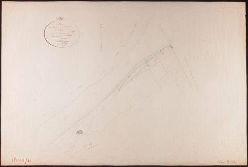 Malause - Section D - Les Ilôts, 3e feuille : alluvions et corrosions