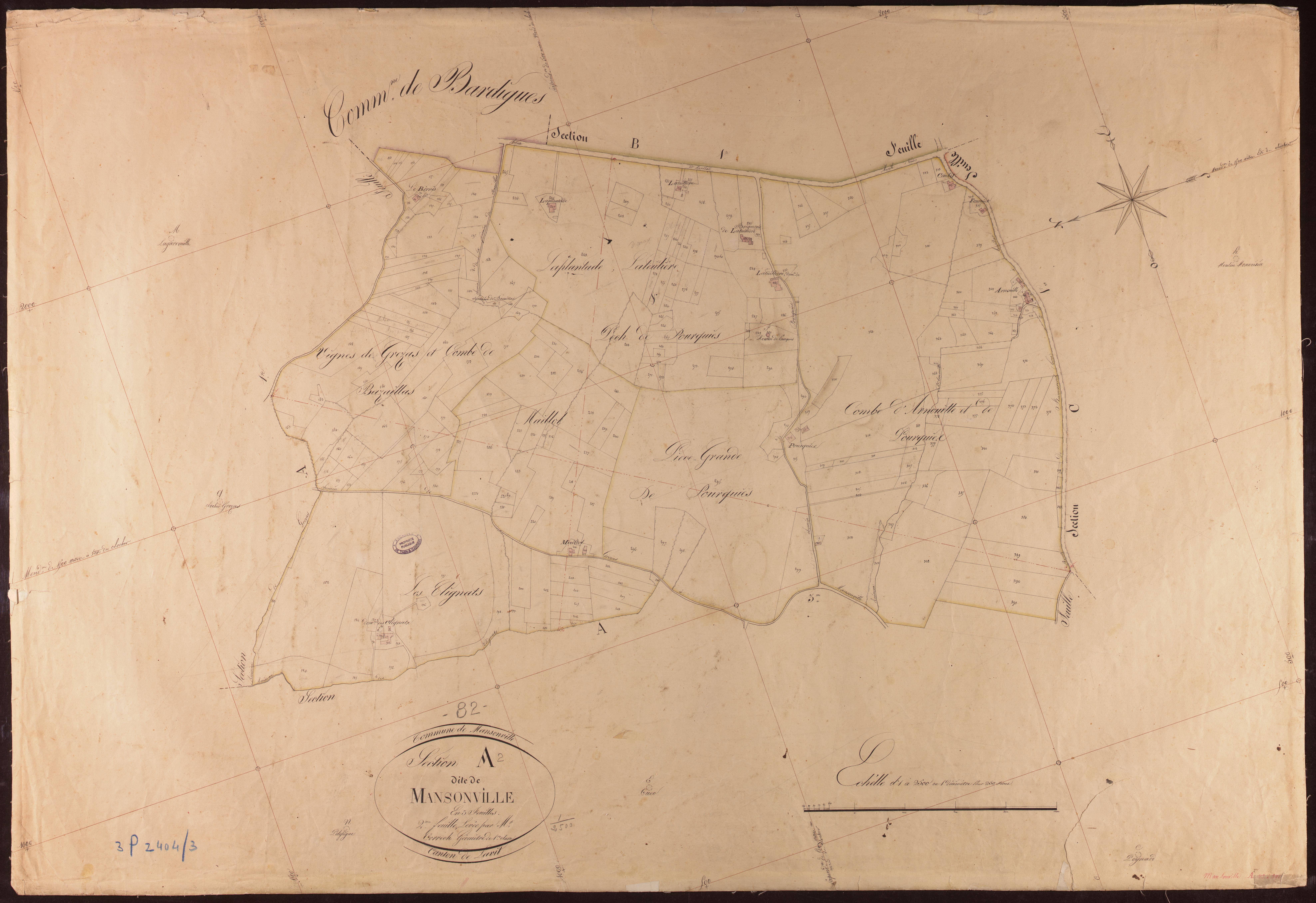 Mansonville - Section A - Mansonville, 2e feuille