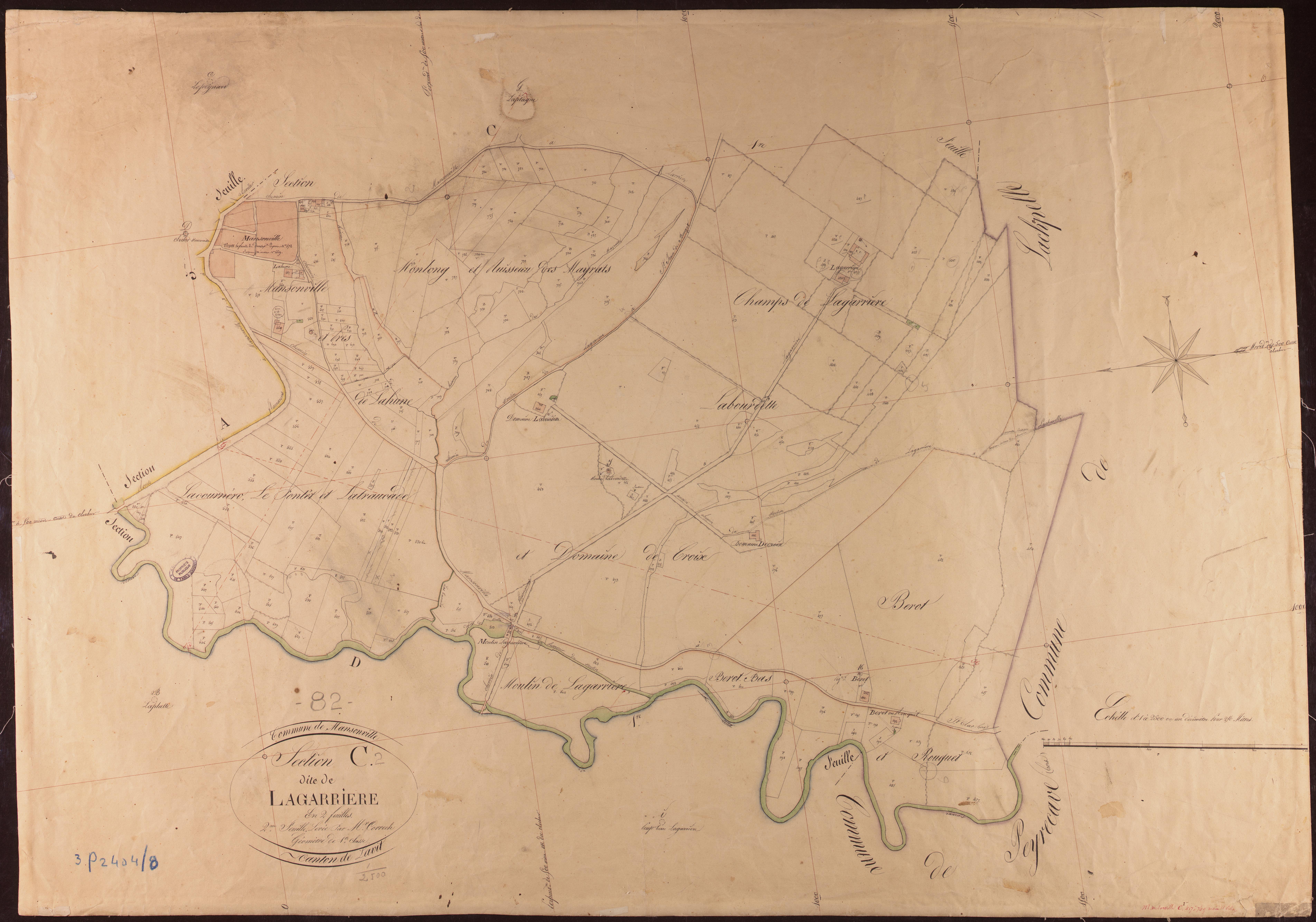 Mansonville - Section C - Lagarrière, 2e feuille