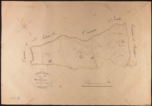 Mansonville - Section A - Mansonville, 1ère feuille