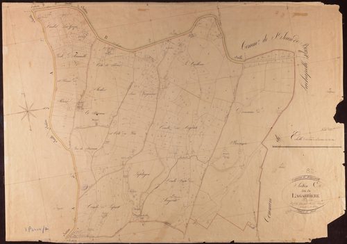 Mansonville - Section C - Lagarrière, 1ère feuille