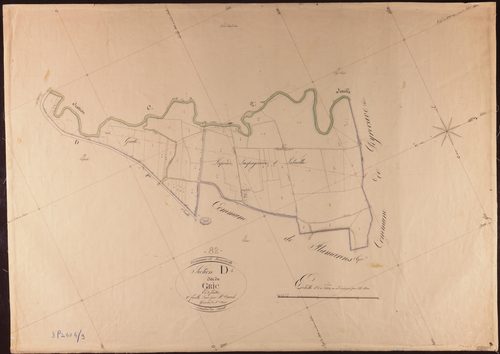 Mansonville - Section D - Le Gric, 1ère feuille