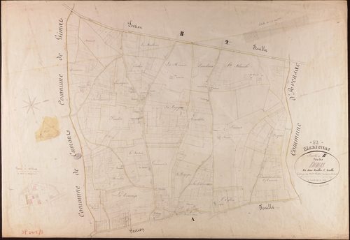 Marignac - Section B - Les Couders, 1ère feuille