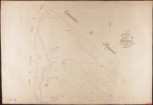 Marsac - Section B - Thémire, 1ère feuille
