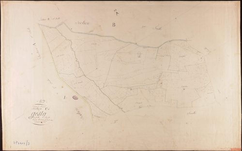 Marsac - Section C - Le Gesta, 1ère feuille