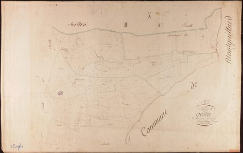 Marsac - Section C - Le Gesta, 3e feuille