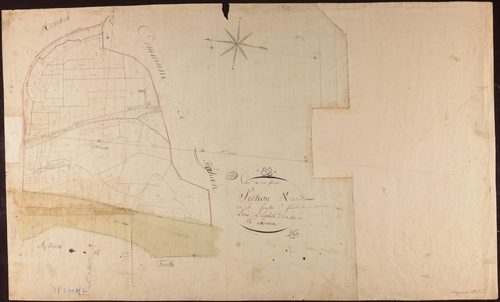 Mas-Grenier - Section A - Saint-Cassian, 1ère feuille