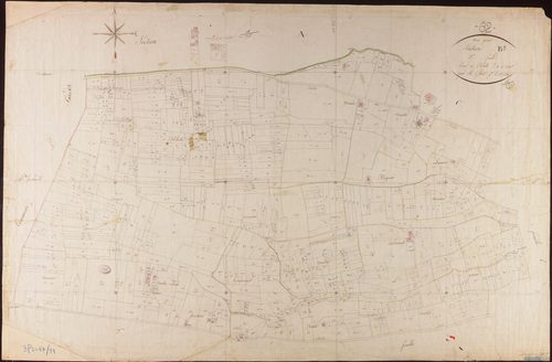 Mas-Grenier - Section B - Belhoste, 3e feuille