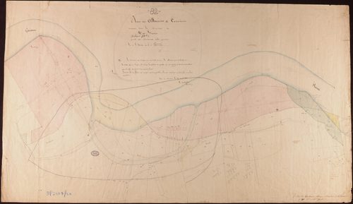 Mas-Grenier - Section D - Mas-Grenier, 3e et 4e feuille : alluvions et corrosions