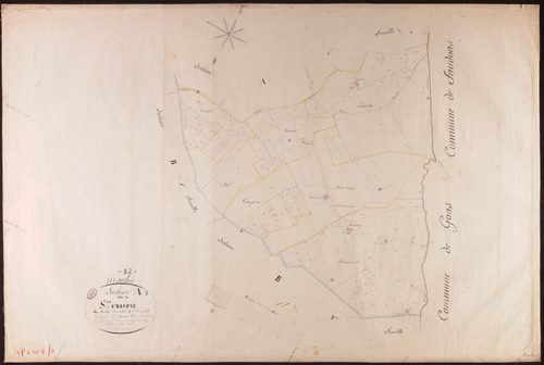 Maubec - Section A - Sainte-Crispie, 2e feuille