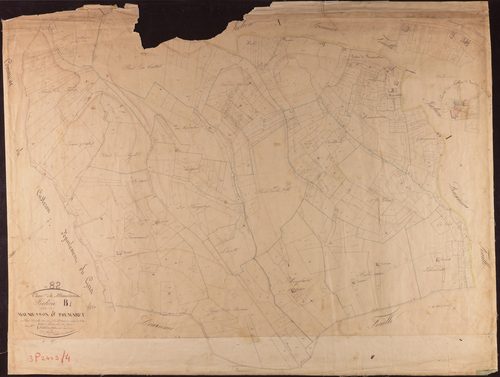 Maumusson - Section B - Maumusson et Poumaret, 1ère feuille