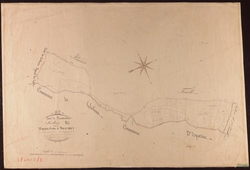 Maumusson - Section B - Maumusson et Poumaret, 2e feuille