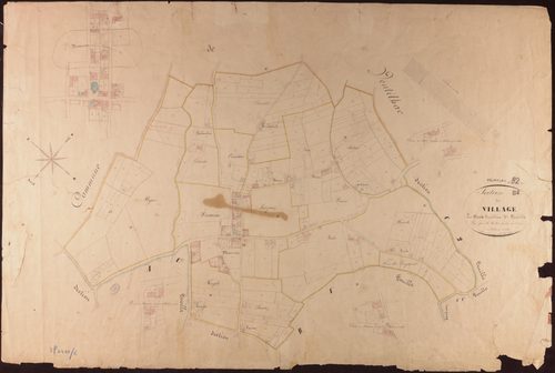 Meauzac - Section B - Le Village, 2e feuille