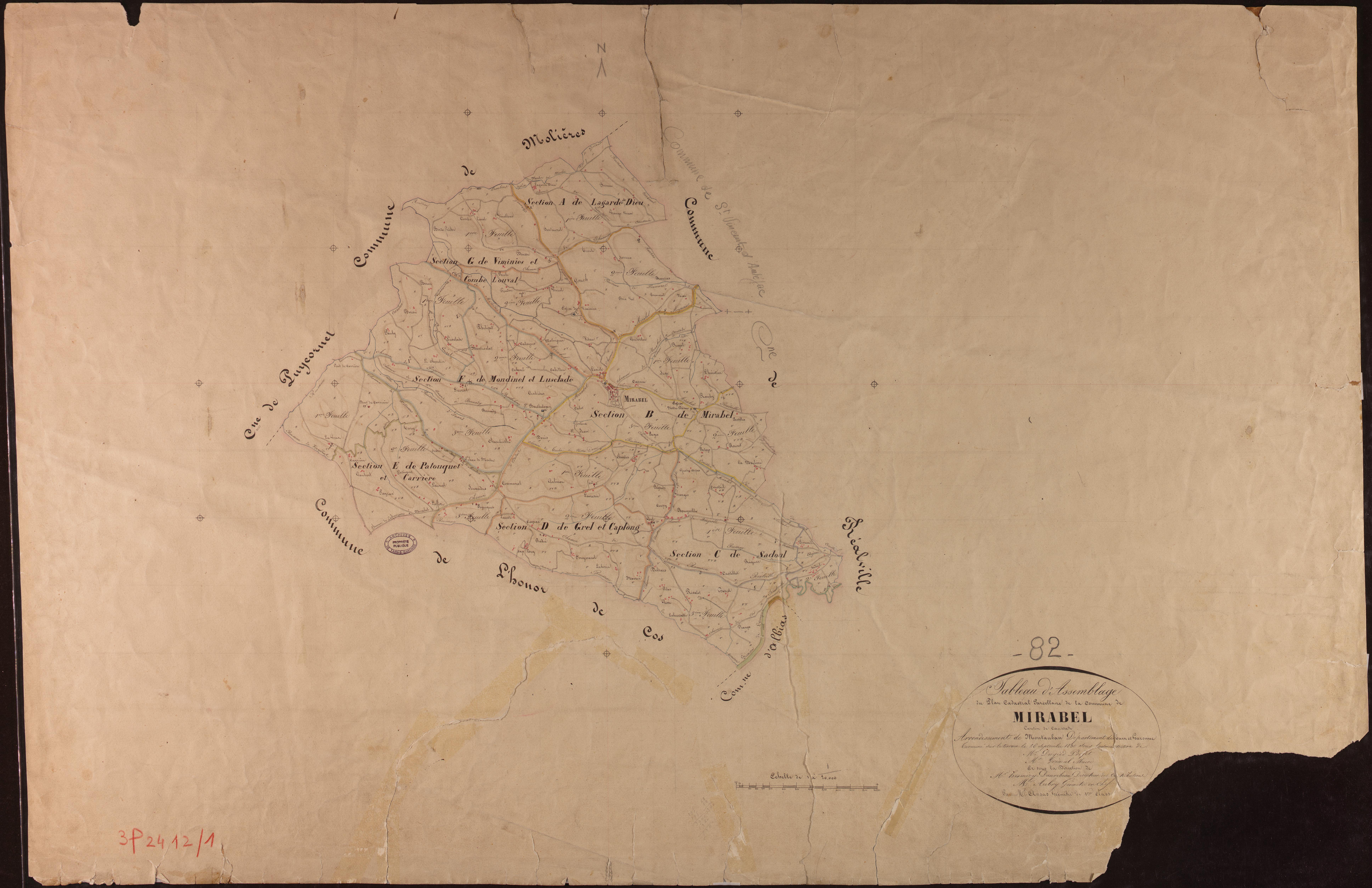 Mirabel - Tableau d'assemblage