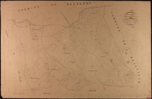 Mirabel - Section A - Lagarde-Dieu, 1ère feuille