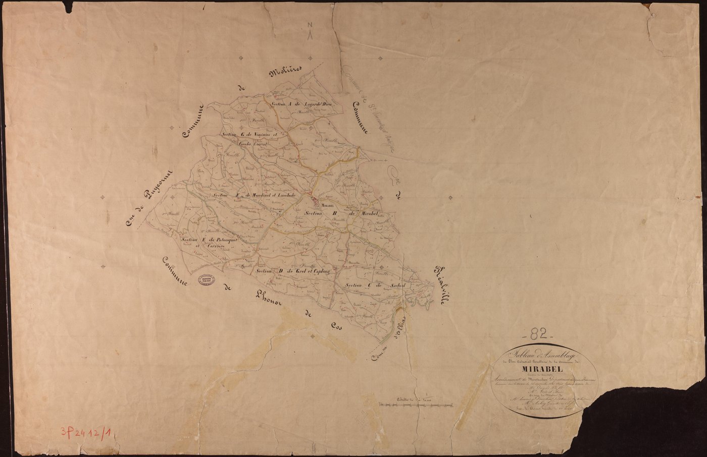 Mirabel - Tableau d'assemblage