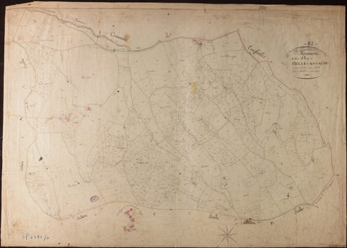 Miramont-de-Quercy - Section A - Bellecassagne, 1ère feuille