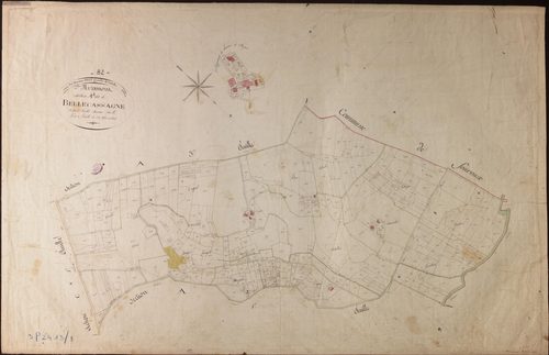 Miramont-de-Quercy - Section A - Bellecassagne, 2e feuille