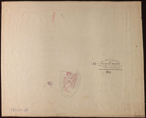 Miramont-de-Quercy - Section B - Miramont, 2e feuille