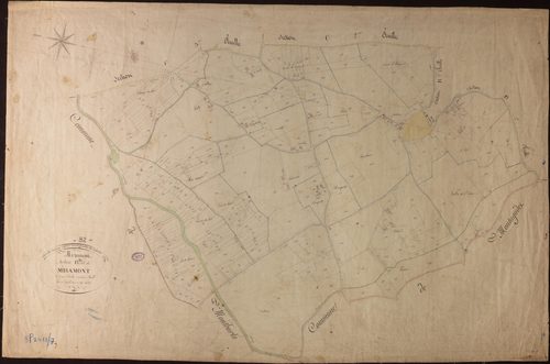 Miramont-de-Quercy - Section B - Miramont, 3e feuille