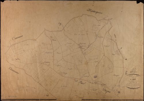 Moissac - Section A - Saint-Avit, 1ère feuille