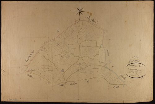 Moissac - Section G - Montescot, 1ère feuille