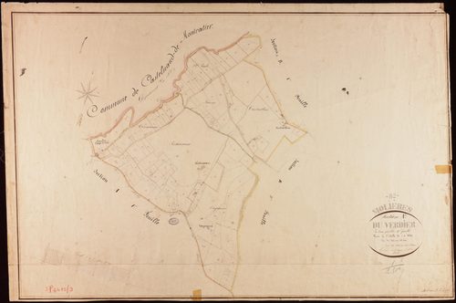Molières - Section A - Le Verdier, 2e feuille