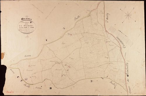 Molières - Section D - La Maurinie, 1ère feuille