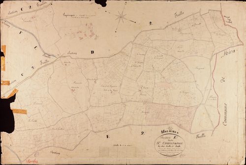 Molières - Section E - Saint-Christophe, 1ère feuille