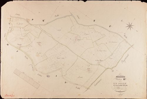 Molières - Section H - La Ville, 3e feuille