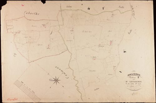 Molières - Section I - Sainte-Arthémie, 1ère feuille