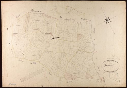 Monclar-de-Quercy - Section B - Les Boureses, 2e feuille
