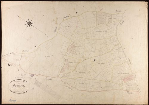 Monclar-de-Quercy - Section B - Les Boureses, 3e feuille
