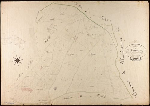 Monclar-de-Quercy - Section G - Saint-Laurent, 2e feuille