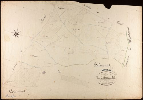 Monclar-de-Quercy - Section H - Lagrimaudié, 2e feuille
