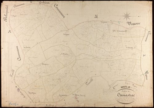 Monclar-de-Quercy - Section I - Chouastrac, 2e feuille